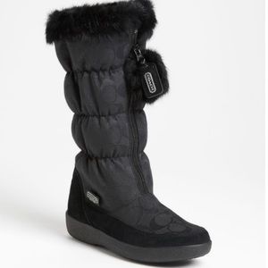 Coach winter boots